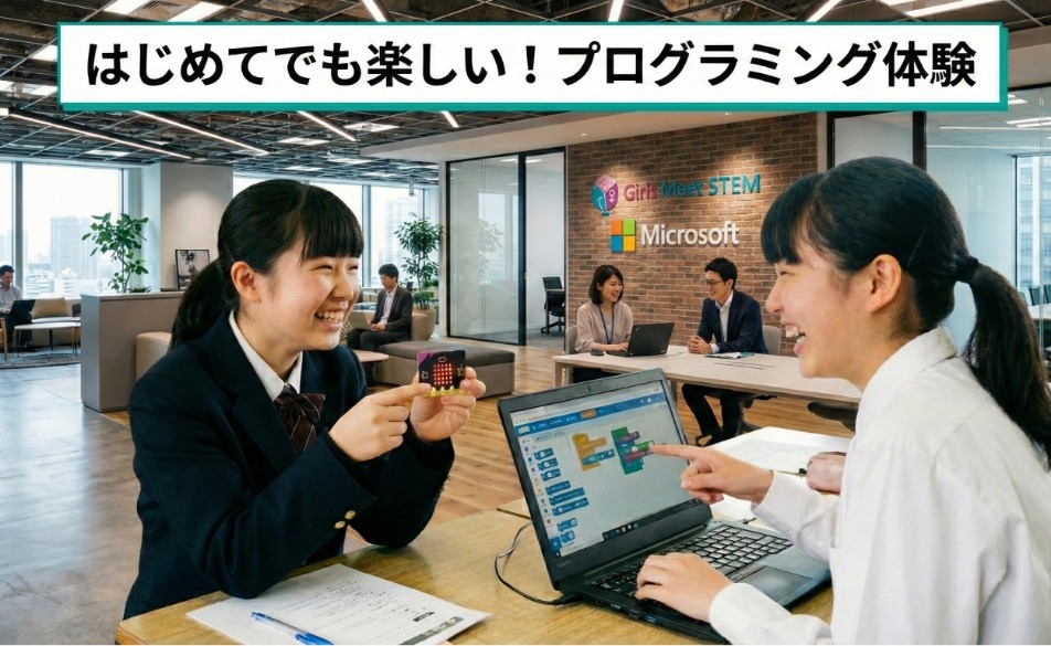 マイクロソフトでワクワク発見！プログラミング体験ツアー2026年3月26日（木）